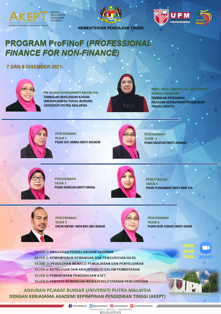 PROGRAM PROFESSIONAL FINANCE FOR NON -FINANCE (PROFINOF)